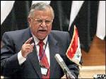 Il presidente iracheno Jalal Talabani