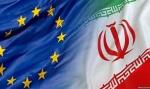 EU Iran Flags