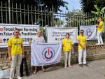 Roma - Manifestazione Falun Gong