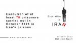 IRAN - 78 executions in October