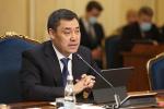 Il Presidente del Kyrgyzstan Sadyr Japarov