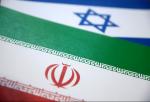 IRAN - Iran-Israel flags